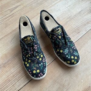 NEW Keds Rifle Paper Co Chillax Wildwood Women’s Size 7 Shoes Slip-On Floral